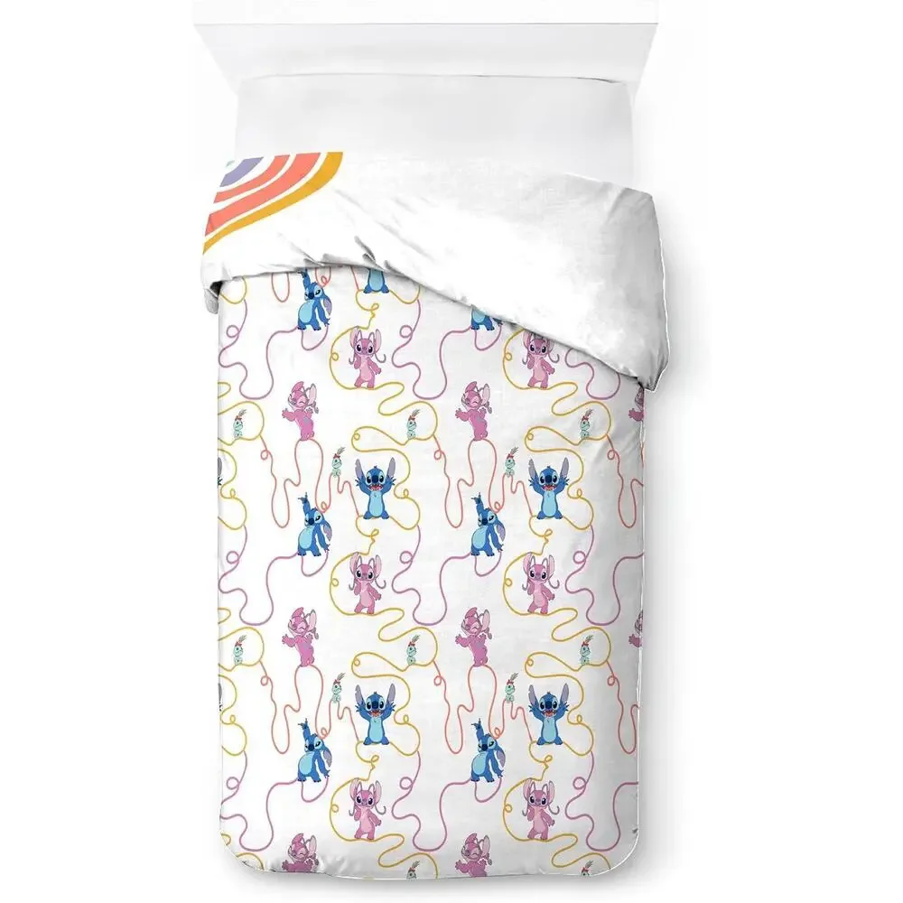 NEW Franco Disney Stitch Full Duvet Cover with 2 Shams Full Double Size